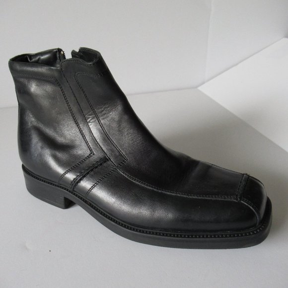 Nunn Bush NXXT Ankle Dress Boot with Side Zipper, Size 9.5, preowned - Picture 1 of 7